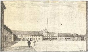 Fischer, Theodor; Lauta, Gartenstadt - Nord; Saalbau - Perspektive