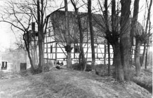 Nossen-Deutschenbora. Dorfmühle um 1940, Repro