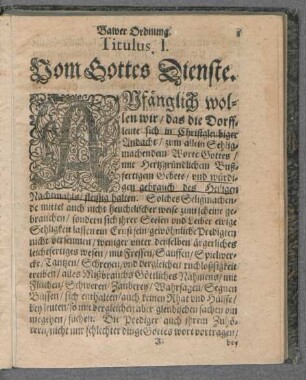 Bawer Ordnung