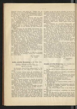 Dreizehnte ordentliche Versammlung vom 3. November 1883