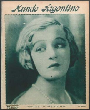 Bellezas del cine: Greta Nissen [Fotografía]