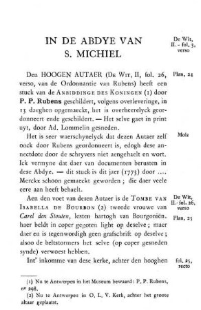 In De Abdye Van S. Michiel