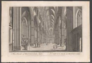 London, Innenansicht der Westminster Abbey