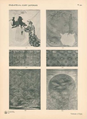 Pl. 94. Foukousas et étoffes