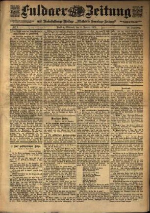 Ausgabe vom Mittwoch, den 02. Januar 1901.