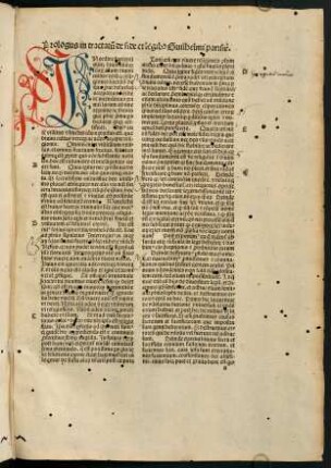 Ir-Iv, Prologus in tractatum de fide et legibus Guilhelmi Parisiensi.