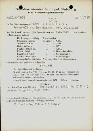 Schmidt, Karl