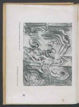 Lithographie aus dem Mappenwerk "Sumurun"