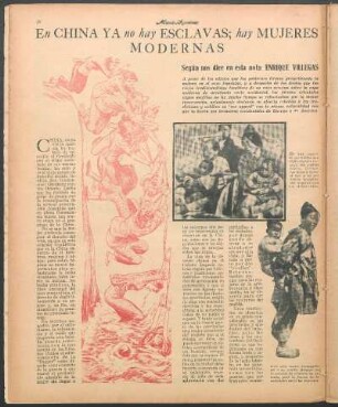 En China ya no hay esclavas; hay mujeres modernas : Según nos dice en esta nota Enrique Villegas