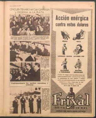 Cincuentenario del Club Gimnasia y Esgrima de La Plata [Fotografías]