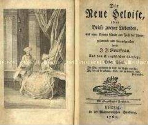 Roman zweier Liebender in Briefform