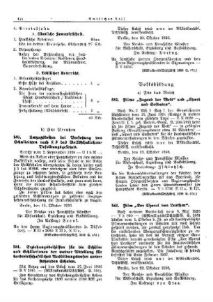 Erziehungsbeihilfen für die Schüler und Schülerinnen der meiner Abteilung für landwirtschaftliches Ausbildungswesen unterstehenden Schulen : [Erziehung] ; [Für Preußen] ; [Amtliche Erlasse] ; [Amtlicher Teil]