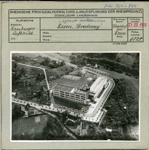 Essen, Bredeney, Schule