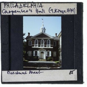 Philadelphia, Carpenters' Hall