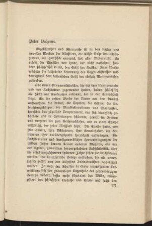 Peter Behrens.