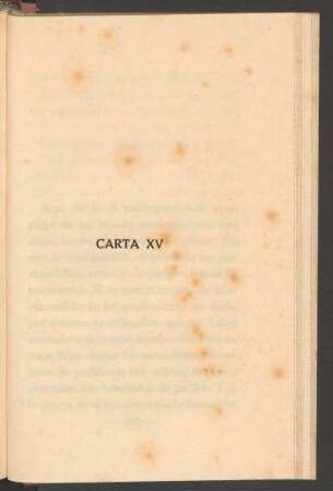 Carta XV