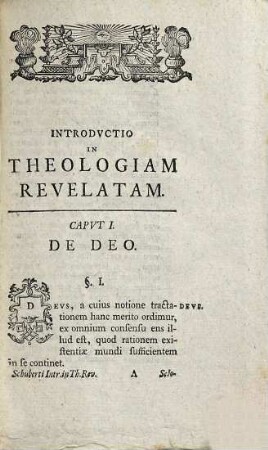 Introductio in theologiam revelatam