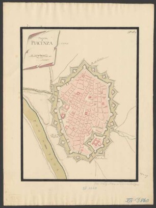 Pianta di Piacenza