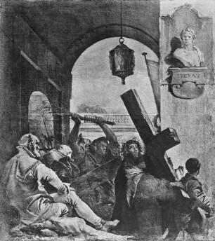 Kreuzweg — 3. Station: Jesus fällt zum ersten Mal