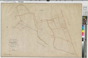 Büderich (Werl), Zusammenlegung Büderich, Bl.6 Brouillonkarte II Flur 8