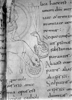 Psalter von Corbie — Initiale D, Folio 139 recto