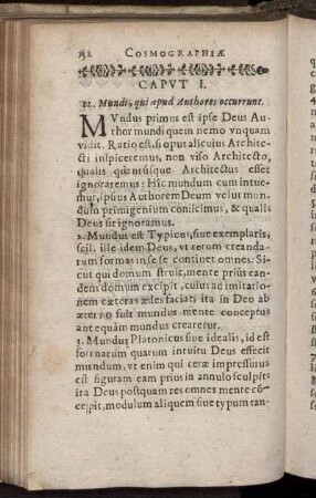 Caput I. [-] Caput Postremum [XXIII.]