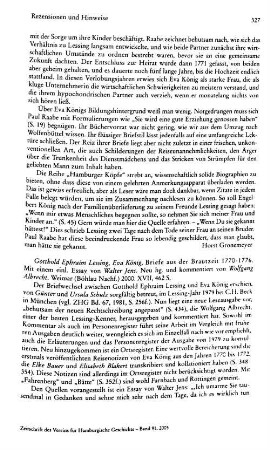 Lessing, Gotthold Ephraim ; König, Eva :: Briefe aus der Brautzeit 1770 - 1776, mit einem einl. Essay von Walter Jens, neu hrsg. und kommentiert von Wolfgang Albrecht : Weimar, Böhlau, 2000