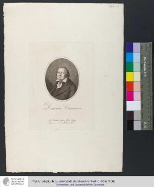 Domenico Cimarosa / Dessiné par Stainhauser de Treuberg ; Gravé par Jean Neidl
