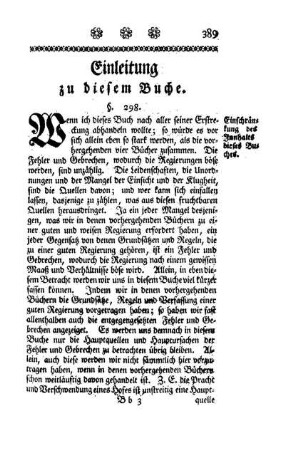 Einleitung zu diesem Buche.