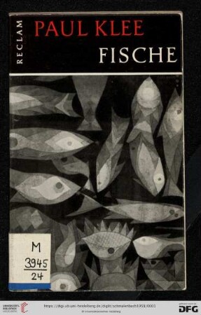 Band 31: Werkmonographien zur bildenden Kunst in Reclams Universal-Bibliothek: Paul Klee - Fische