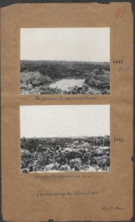 Das offene Kampfgelände am Kemmel