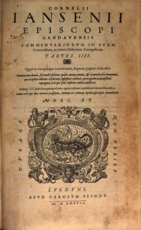 Commentarii in suam Concordiam ac totam Historiam evangelicam