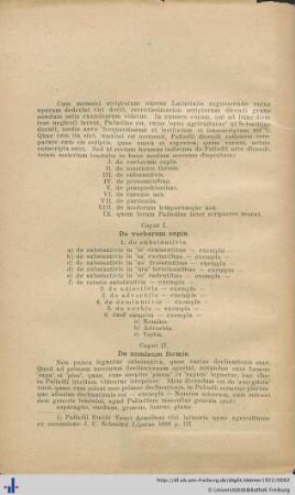 De Palladii Rutilii Tauri Aemiliani genere dicendi.