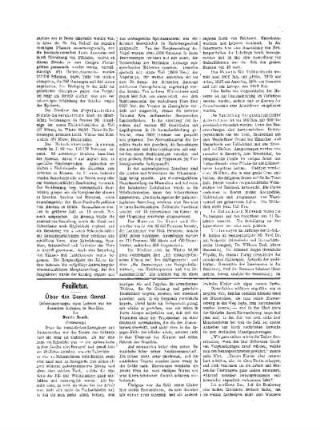 Feuilleton : Über die Serra Geral ; (Fortsetzung) ; [(Fortsetzung folgt)]