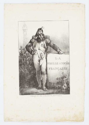 La vieille armée française, Blatt 1 der Folge "Infanteriekostüme 1809"