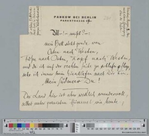 Gedicht an Ida Dehmel