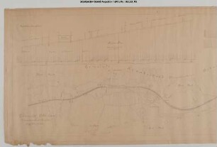 Linie Hennef - Asbach, Blatt 7b: Lage- und Höhenplan in und um Krautscheid. Nachgetragen: Gleisanschluss Steinbruch H. Eppelsheimer