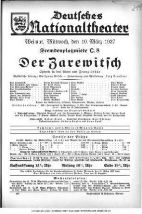 Der Zarewitsch