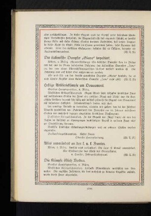Heftige Artilleriekämpfe um Douaumont.