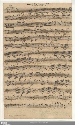 Violino 1mo.