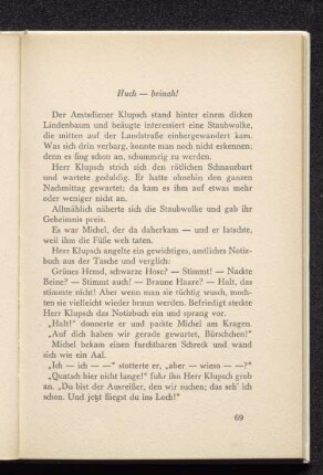 Huch - beinah!