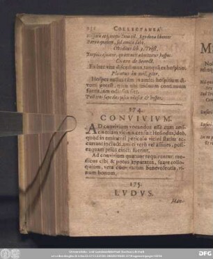 174. Convivium.