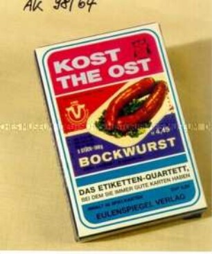 Kartenspiel "Kost the Ost"
