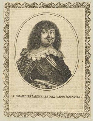 Bildnis des Ododardus Farnesius Dux Parmae
