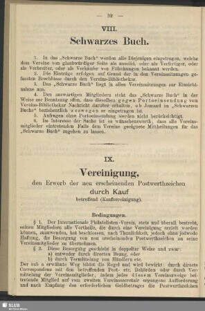 VIII. Schwarzes Buch
