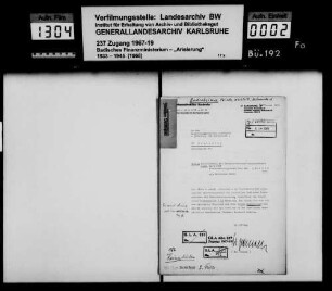 Bodenheimer, Frieda Wiesloch -Fragment-