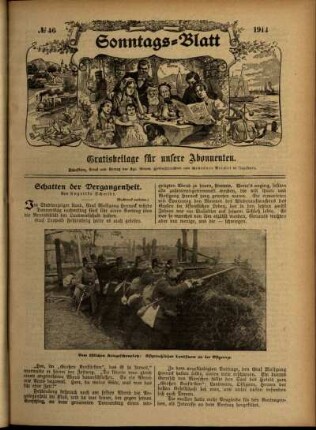 Ausgabe vom Sonntag, den 15. November 1914.