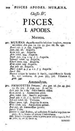 Classis IV. Pisces