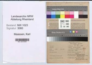 Entnazifizierung Karl Maassen , geb. 23.03.1904 (Steuerassistent)