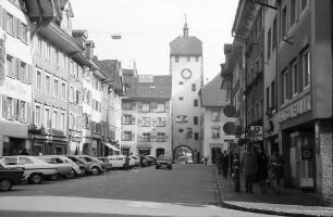 Waldshut: Hauptstraße mit Torturm